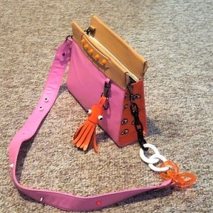 Custom Min and mon cross body bag